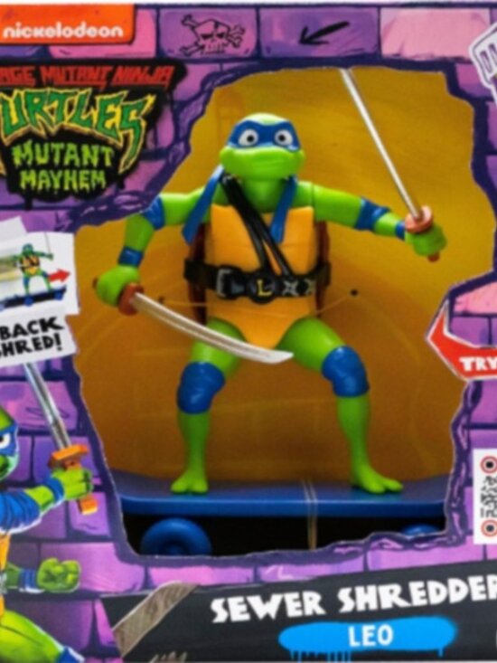 Funrise Other - Teenage Mutant Ninja Turtles Mutant Mayhem - Sewer Shredders - Leo - 5 Inch